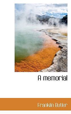 A Memorial 1110511698 Book Cover