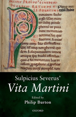 Sulpicius Severus' Vita Martini 0199676224 Book Cover