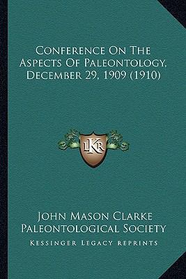 Conference On The Aspects Of Paleontology, Dece... 1164118560 Book Cover