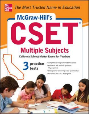 Mh CSET Multiple Subjects 0071781757 Book Cover