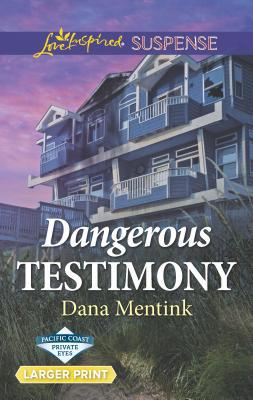 Dangerous Testimony [Large Print] 0373678169 Book Cover