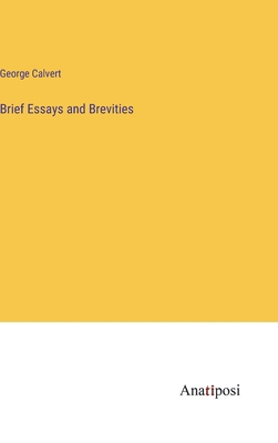 Brief Essays and Brevities 3382506777 Book Cover