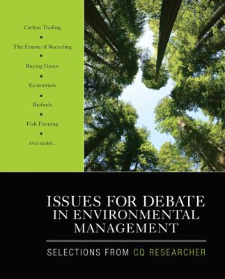 Issues for Debate in Environmental Management: ... 1412978777 Book Cover