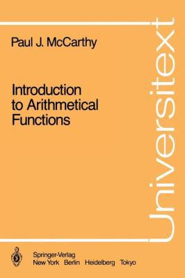 Introduction to Arithmetical Functions 038796262X Book Cover