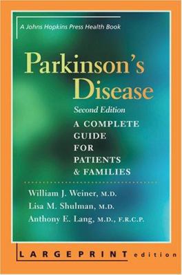 Parkinson's Disease: A Complete Guide for Patie... [Large Print] 0801885728 Book Cover