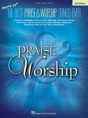 More of the Best Praise & Worship Songs Ever 1540032647 Book Cover