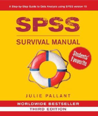SPSS Survival Manual: A Step by Step Guide to D... 0335223664 Book Cover
