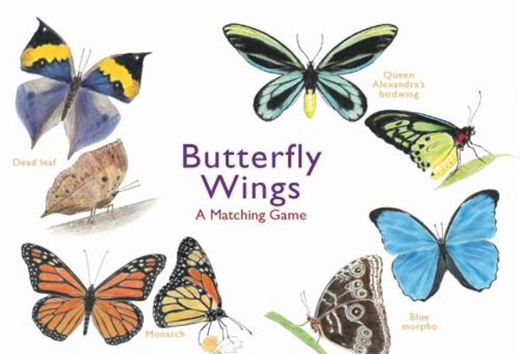 Butterfly Wings: A Matching Game 1786272857 Book Cover