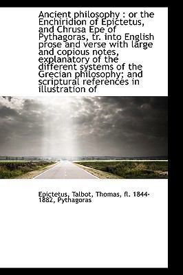 Ancient Philosophy: The Enchiridion of Epictetu... 1110724268 Book Cover