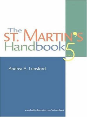 The St. Martin's Handbook 031239828X Book Cover