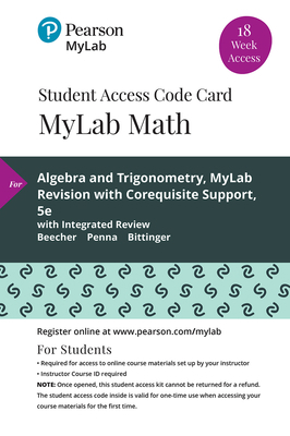 Mylab Math with Pearson Etext -- Standalone Acc... 0135676185 Book Cover