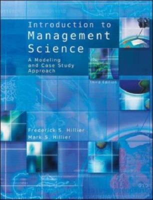 Introduction to Management Science: A Modeling ... 0073129038 Book Cover