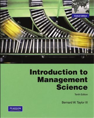 Introduction to Management Science 0132457571 Book Cover