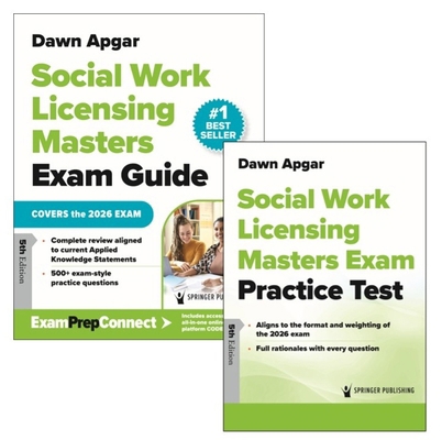 Social Work Licensing Masters Exam Guide and Ad... 0826188273 Book Cover