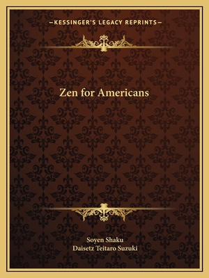 Zen for Americans 1162621370 Book Cover