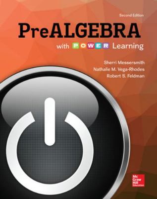 Integrated Video and Study Guide Power Prealgebra 1260374289 Book Cover