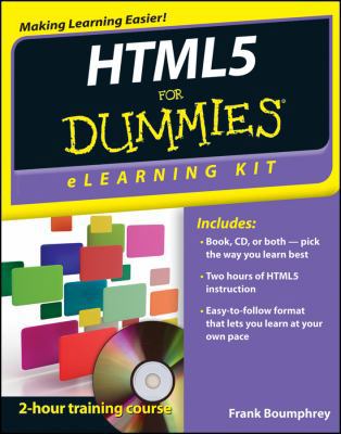 HTML5 eLearning Kit For Dummies 1118074750 Book Cover