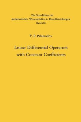 Linear Differential Operators with Constant Coe... 3540048383 Book Cover