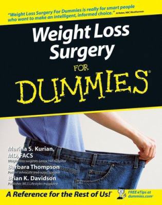 Weight Loss Surgery for Dummies 0764584472 Book Cover