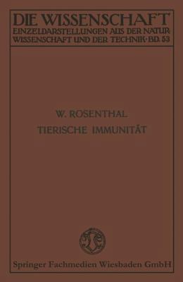 Tierische Immunität [German] 3663031896 Book Cover