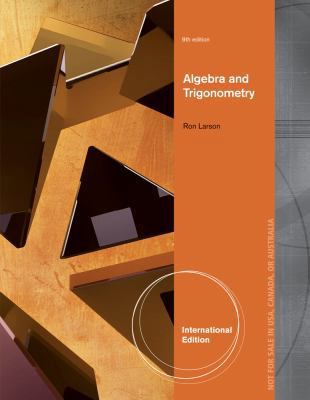 Algebra and Trigonometry. 1285051351 Book Cover