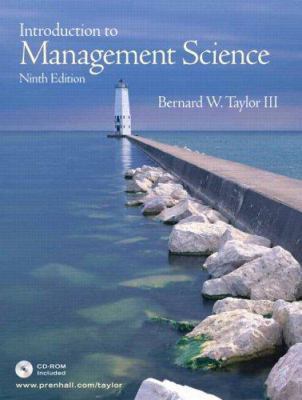 Introduction to Management Science, 9th Edition... 0131888099 Book Cover