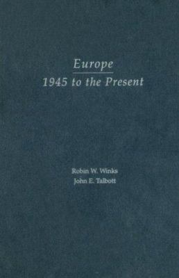 Europe, 1945 to the Present 0195156919 Book Cover