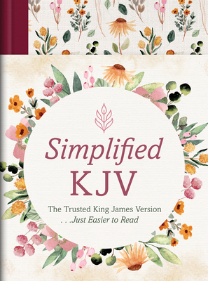 The Barbour Simplified KJV [Wildflower Medley] 1636091784 Book Cover