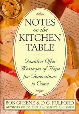 Notes on the Kitchen Table 0385490615 Book Cover