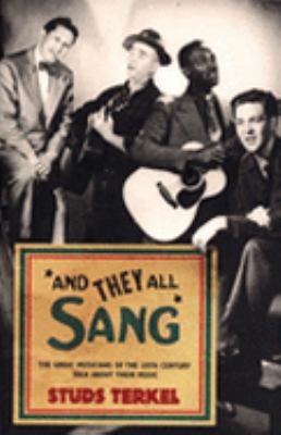 And They All Sang 186207898X Book Cover