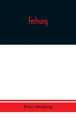 Fechsung [German] 9354019749 Book Cover