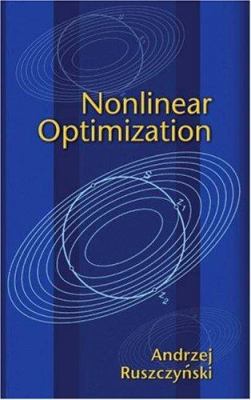 Nonlinear Optimization 0691119155 Book Cover