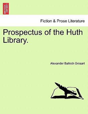 Prospectus of the Huth Library. 1241096430 Book Cover