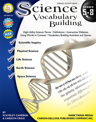 Science Vocabulary Building, Grades 5 - 8 1580374913 Book Cover