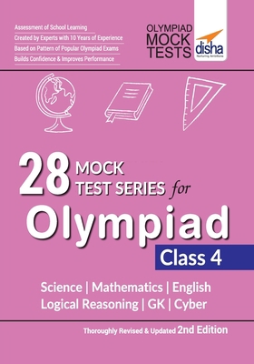 28 Mock Test Series for Olympiads Class 4 Scien... 9388240545 Book Cover
