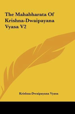 The Mahabharata of Krishna-Dwaipayana Vyasa V2 1161469826 Book Cover
