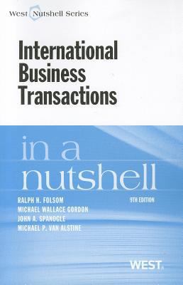 International Business Transactions in a Nutshell 0314284362 Book Cover