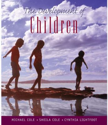 The Development of Children 0716755556 Book Cover