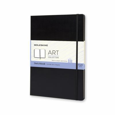 Moleskine Art Plus Sketchbook, A4, Black, Hard ... 886293193X Book Cover
