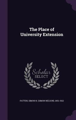 The Place of University Extension 1355487587 Book Cover