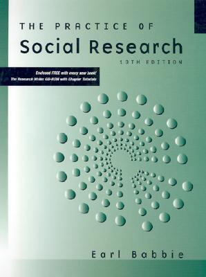 The Practice of Social Research [With CDROM] 0534620299 Book Cover