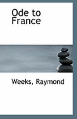 Ode to France 1113288698 Book Cover