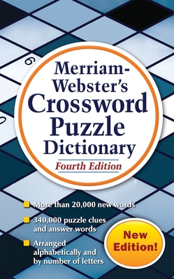 Merriam-Webster's Crossword Puzzle Dictionary 0877798192 Book Cover