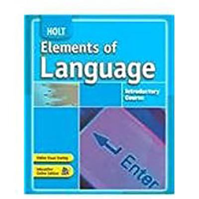 Elements of Language: Student Edition Introduct... 0030796776 Book Cover