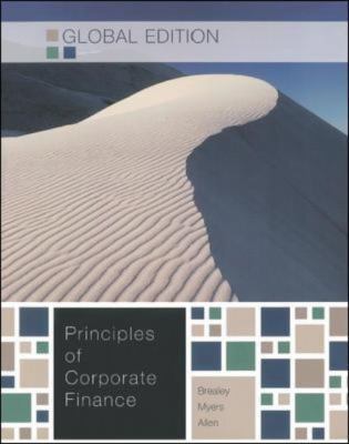 Principles of Corporate Finance 1259009513 Book Cover