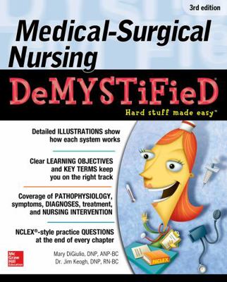 Medical-Surgical Nursing Demystified, Third Edi... 1259861813 Book Cover