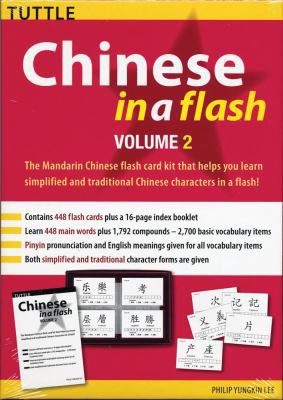 Chinese in a Flash Kit Volume 2 0804833621 Book Cover