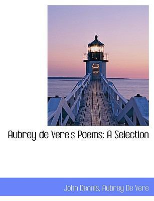 Aubrey de Vere's Poems: A Selection [Large Print] 1116916703 Book Cover