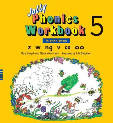 Jolly Phonics Workbook 5 1844141020 Book Cover