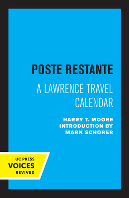 Poste Restante: A Lawrence Travel Calendar 0520345940 Book Cover